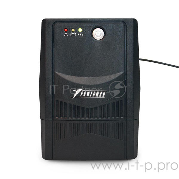 ИБП UPS PowerMan Back PRO 600 Plus (600VA, USB)