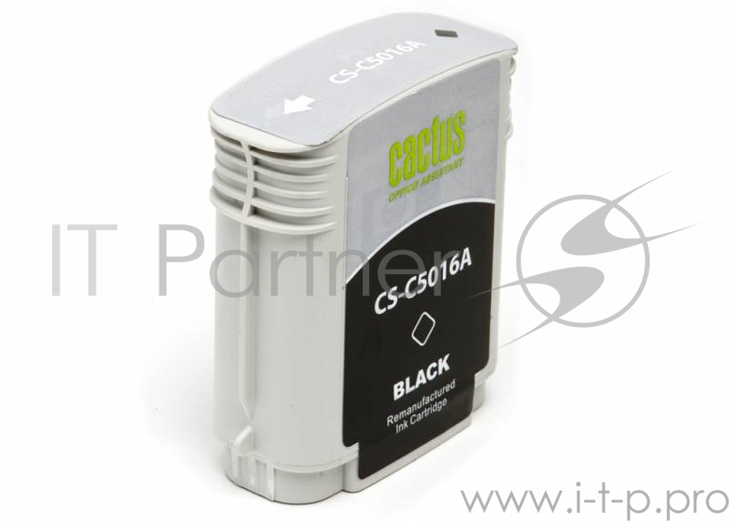 Картридж струйный Cactus CS-C5016A черный для №84 HP DesignJet 10PS/20PS/30GP (72ml)