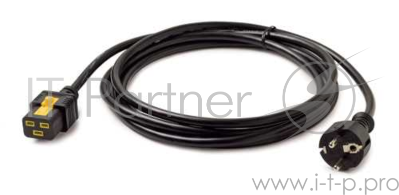 Кабель APC Power Cord, Locking C19 to CEE/7 Schuko, 3.0m