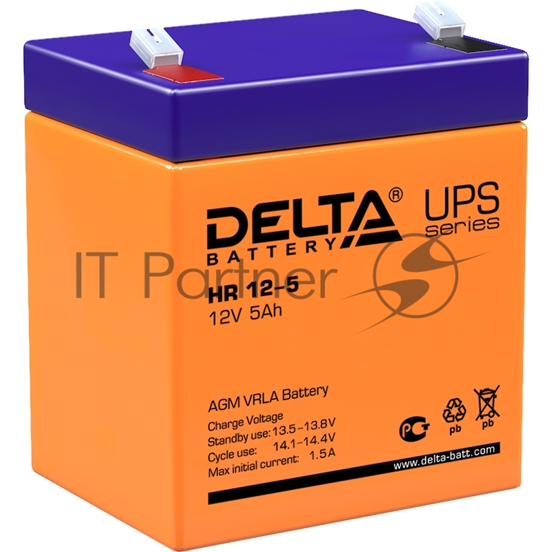 Батарея Delta HR 12-51W (12V, 12Ah)