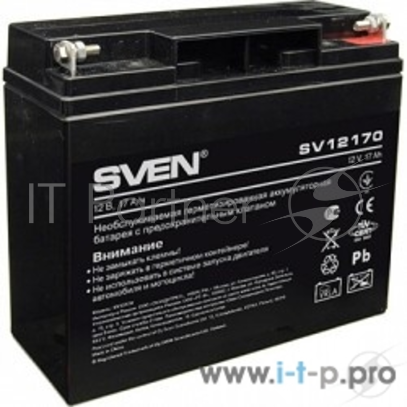 Батарея Sven SV12170 (12V 17Ah) батарея аккумуляторная