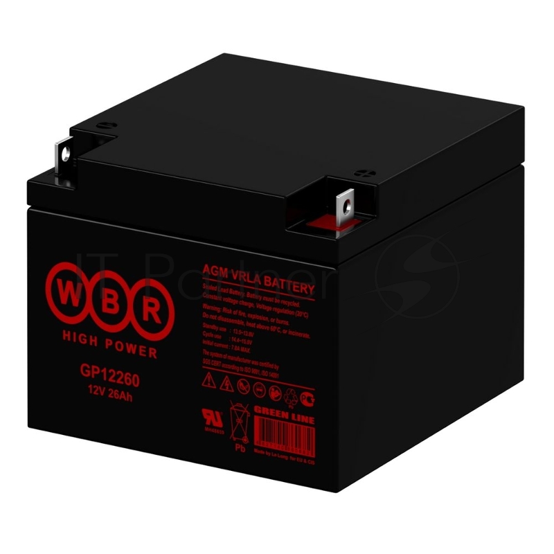 Аккумуляторная батарея WBR GP 12260 (12V, 26Ah)