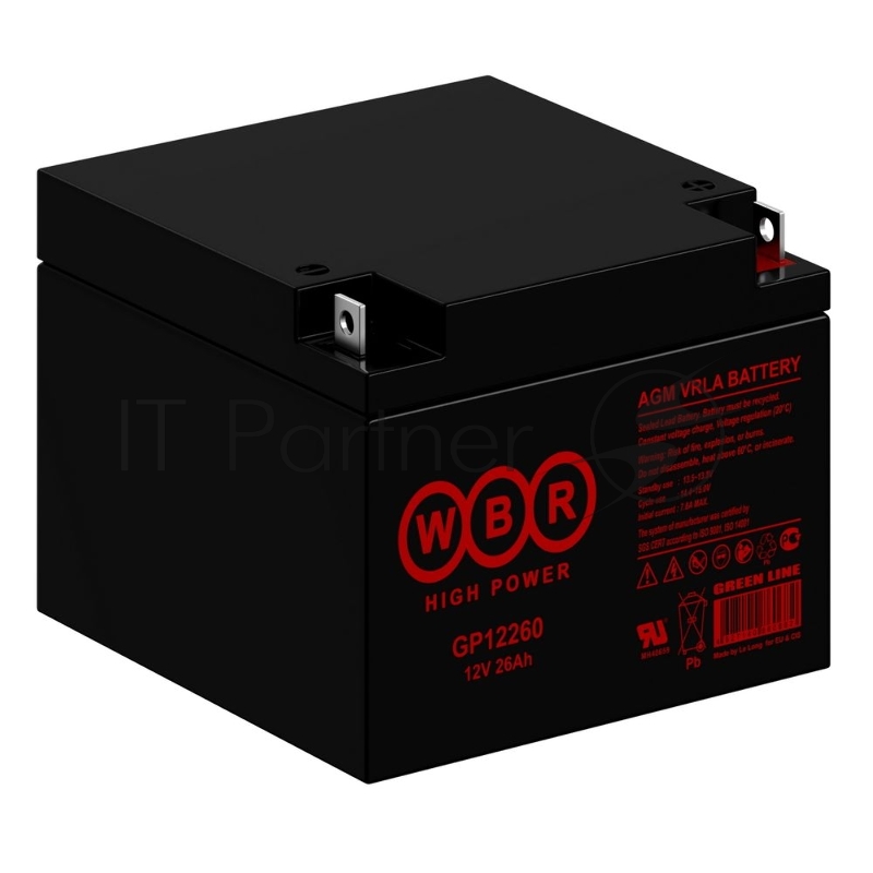 Аккумуляторная батарея WBR GP 12260 (12V, 26Ah)