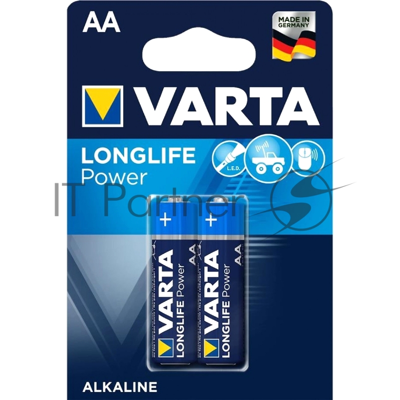 Батарейка VARTA HIGH ENERGY AA бл 2 04906121412