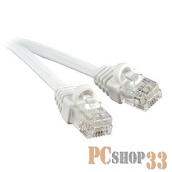 Патч-корд Hyperline PCM-RJ12-RJ12-2M-WH Патч-корд телефонный, 2 м, molded (литой)