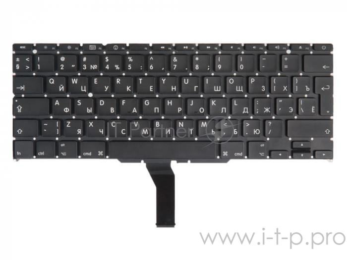 Клавиатура для Apple для MacBook Air 11 A1370, для Late 2010, Г-образный Enter RUS