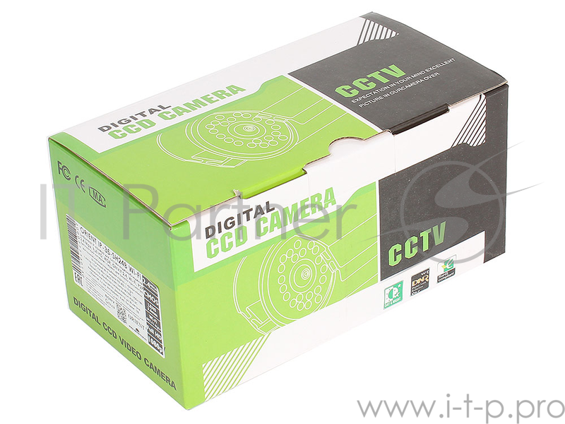 Камера видеонаблюдения Orient IP-35-SH24B Wi-Fi, с ИК подсветкой, влагозащищенный корпус с кронштейном (IP66), цвет белый