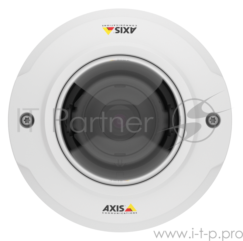 Видеокамера AXIS AXIS M3046-V Ultra-compact, indoor fixed mini dome with dust- and vandal-resistant casing for easy mounting on wall or ceiling. Fixed len