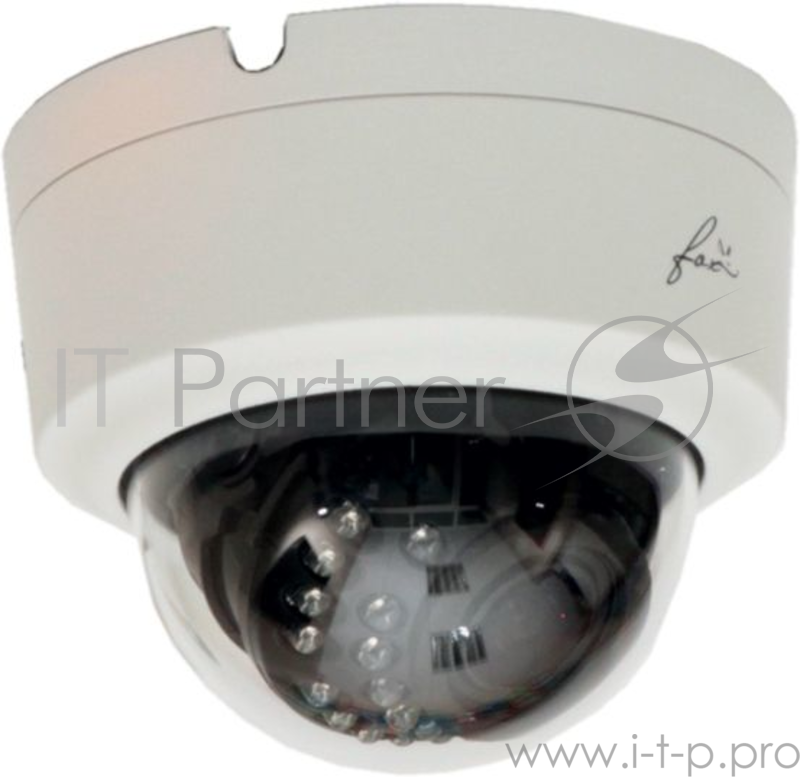 Видеокамера FOX FX-D20V-IR (2Mp, TVI, внутренняя) TVI/AHD/CVI/CVBS 2.0 камера пластик. с ИК подсветкой, День/Ночь, матрица 1/2.8