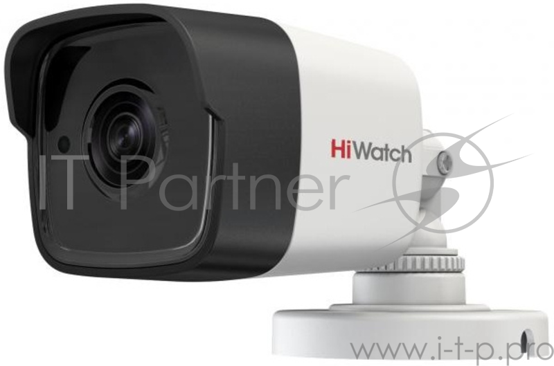 HiWatch DS-T300 (2.8 mm) (3Mp, HD-TVI, уличная) 3Мп уличная цилиндрическая HD-TVI камера с ИК-подсветкой до 20м 1/3