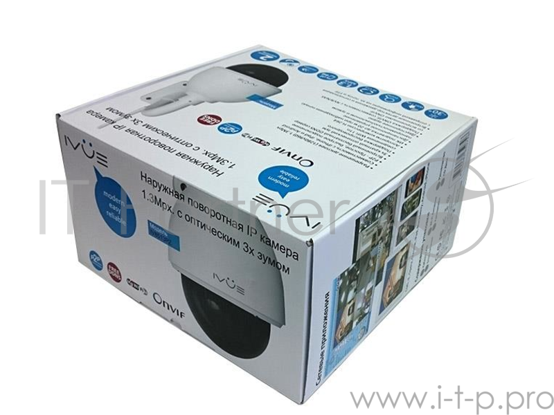 Камера видеонаблюдения IVUE IV8513PZ наружная WiFi поворотная IP камера 1.3 MPX, P2P