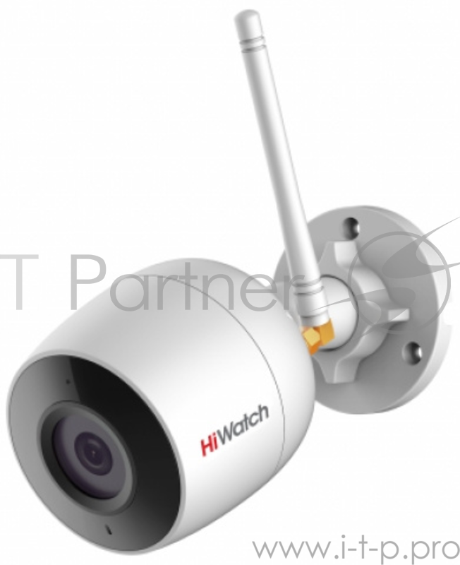 Видеокамера IP Hikvision HiWatch DS-I250W 4-4мм цветная корп.:белый
