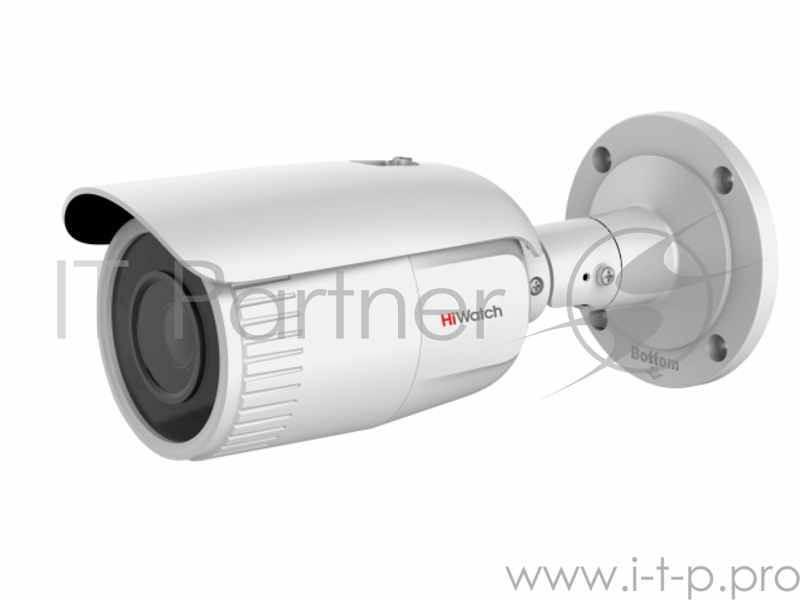 Видеокамера IP Hikvision HiWatch DS-I256 2.8-12мм цветная корп.:белый