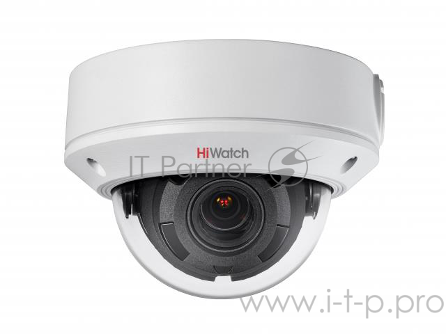 Видеокамера IP Hikvision HiWatch DS-I258 2.8-12мм цветная корп.:белый
