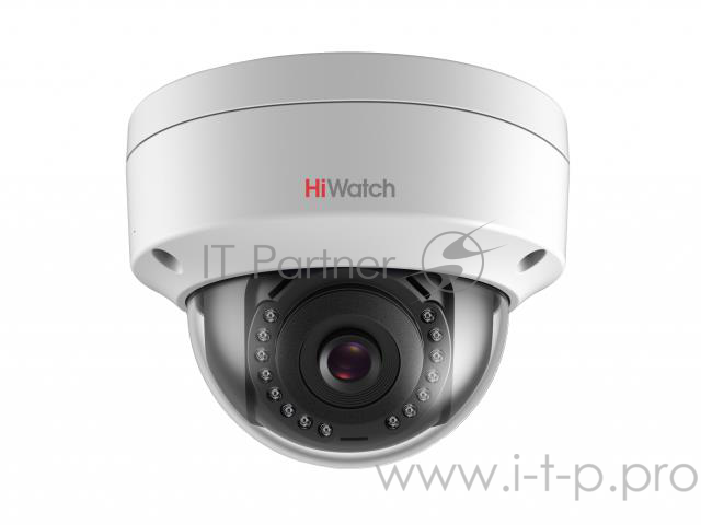 Видеокамера IP Hikvision HiWatch DS-I402 2.8-2.8мм цветная корп.:белый