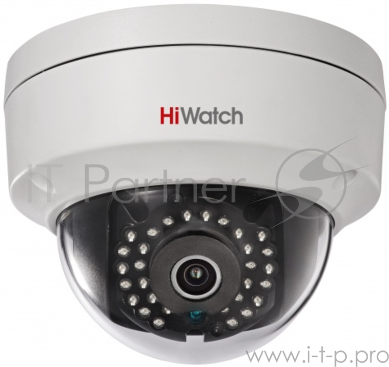 Видеокамера IP Hikvision HiWatch DS-I122 8-8мм цветная корп.:белый