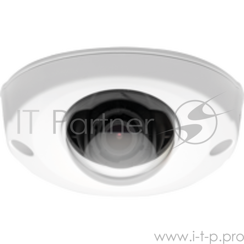 Камера видеонаблюдения AXIS AXIS P3915-R Mk II 1080p fixed dome onboard camera with male RJ-45 network connector, and support for audio and I/O.