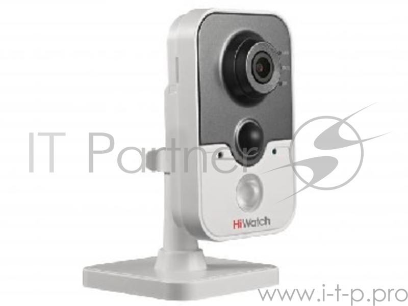 Ip-видеорегистратор цифровой HiWatch DS-I114W (2.8 mm) (1Mp внутренняя Wi-Fi) 1Мп внутренняя IP-камера c ИК-подсветкой до 10м и Wi-Fi 1/4