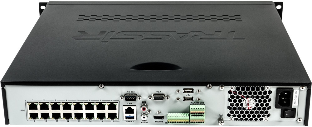 Видеорегистратор Trassir DuoStation AnyIP 24-16P