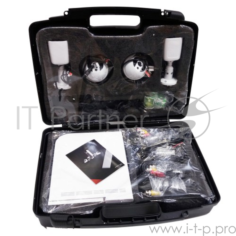 Комплект видеонаблюдения Vstarcam KIT M104 Регистратор + 2х 1Mp купольных, 2х 1Mp цилиндрических камеры.