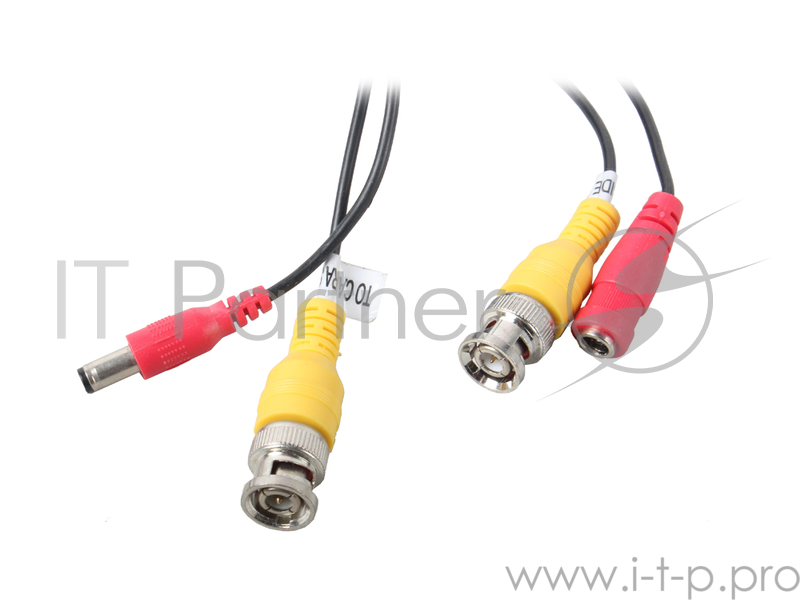 Кабель BNC+DC Falcon Eye BNC (f) DC (m)/BNC (f) DC (f) 18м черный