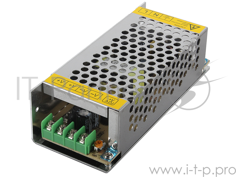 Блок питания ORIENT PB-20U2, OUTPUT: 12V DC 10A, стабилизированный, защита от КЗ и перегрузки (Imax~11A), регулятор напряжения, 2 выхода, металлически