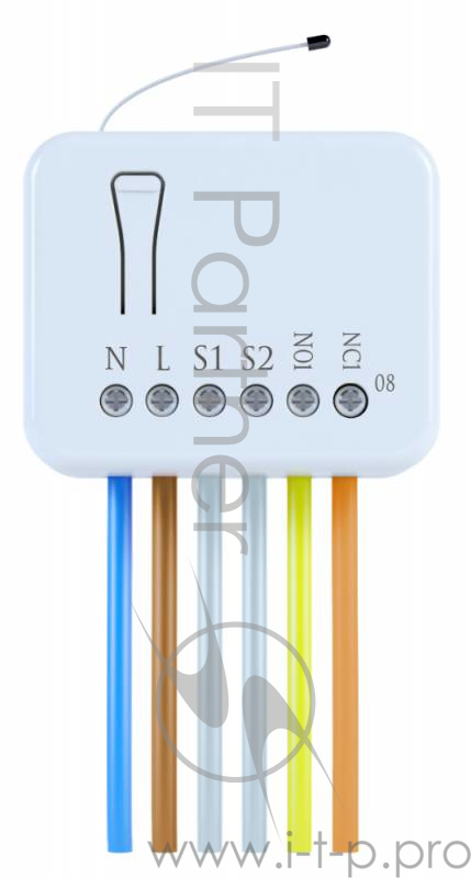 Реле для управления воротами/рольставнями Rubetek PAN08-5B