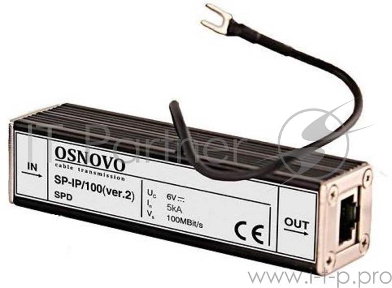 Грозозащита Osnovo SP-IP/100(ver2)