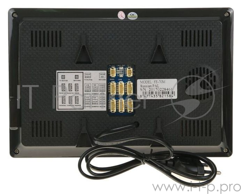 Видеодомофон Falcon Eye FE-70M черный