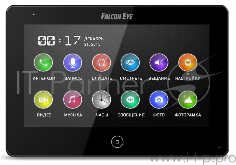 Видеодомофон Falcon Eye FE-70 CAPELLA DVR черный