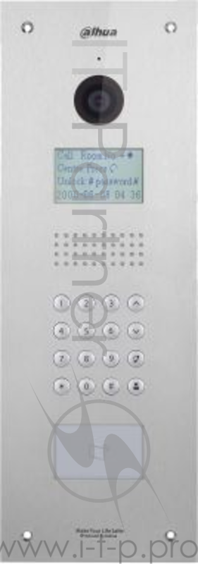 Видеопанель Dahua DHI-VTO1210C-X