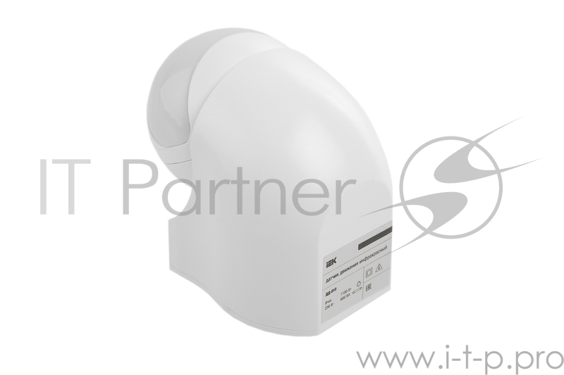 Датчик движения ИЭК ДД 010 белый, 1100Вт