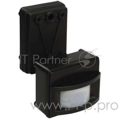 Датчик движения Iek LDD13-017-1100-002 ДД 017 черный, макс. нагрузка 1100Вт, угол обзора 120град., дальность 12м, IP44, ИЭК