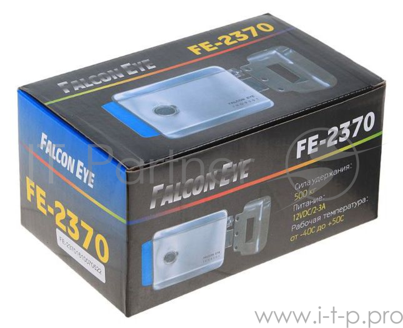 Замок электромеханический Falcon Eye FE-2370 сталь серебристый