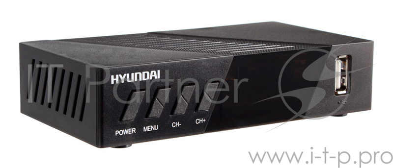 Цифровой TV ресивер HYUNDAI H-DVB420 черный