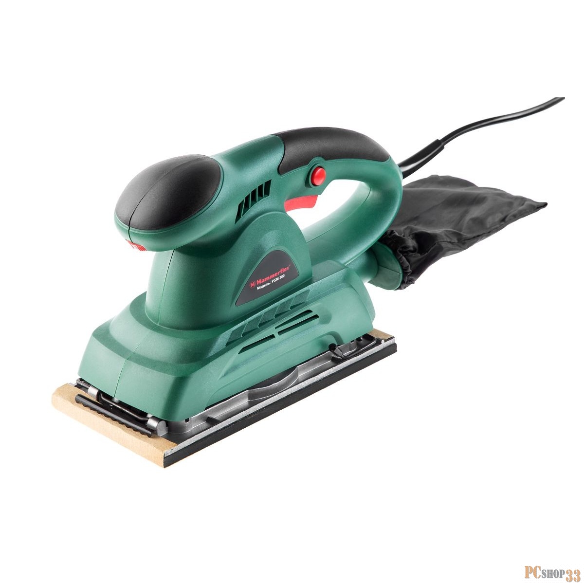 Шлифовальная машина Hammer Flex PSM300 Плоская шлфовальная машина 20209 {300Вт 6000-12000об/мин 115x230 мм}