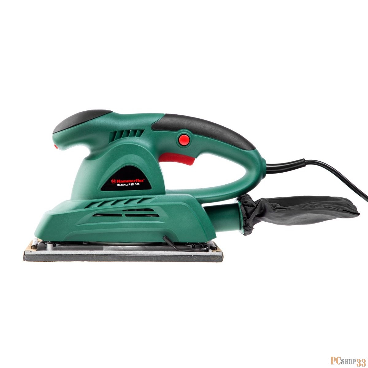 Шлифовальная машина Hammer Flex PSM300 Плоская шлфовальная машина 20209 {300Вт 6000-12000об/мин 115x230 мм}