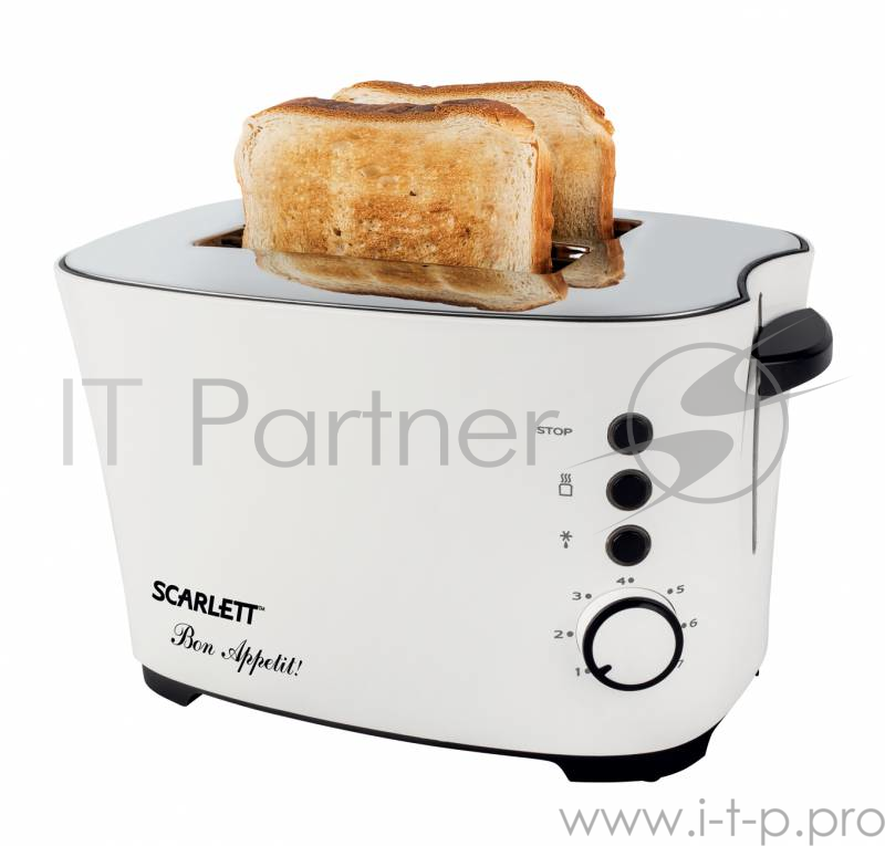 Тостер Scarlett SC-TM11005 850Вт белый