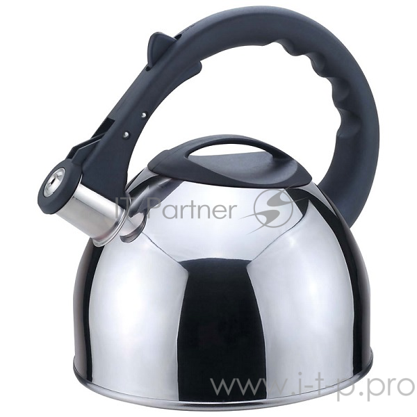 Чайник MALLONY MAL-042-C 2,5 л нержавейка (910087)(Чайник из нерж. стали MAL-042-С, 2,5 литра, полированный, со свистком.)