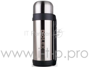 Термос Diolex DXН-1500-1, универсальный 1500 мл., ремешок в комплекте, нержавеющая сталь