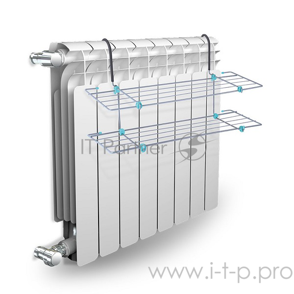 Сушилка для белья НИКА СБ6-65 на батарею,серебрянный