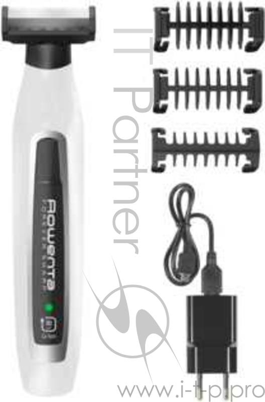 Триммер Rowenta TN6010F4 белый/черный (насадок в компл:1шт)