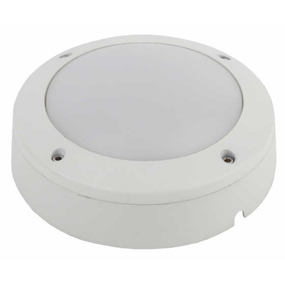 ЭРА Б0030243 SPB-7-12-R Светильник светодиодный ЖКХ антивандал. IP65 12Вт 1140лм 5000К 145x65 КРУГ