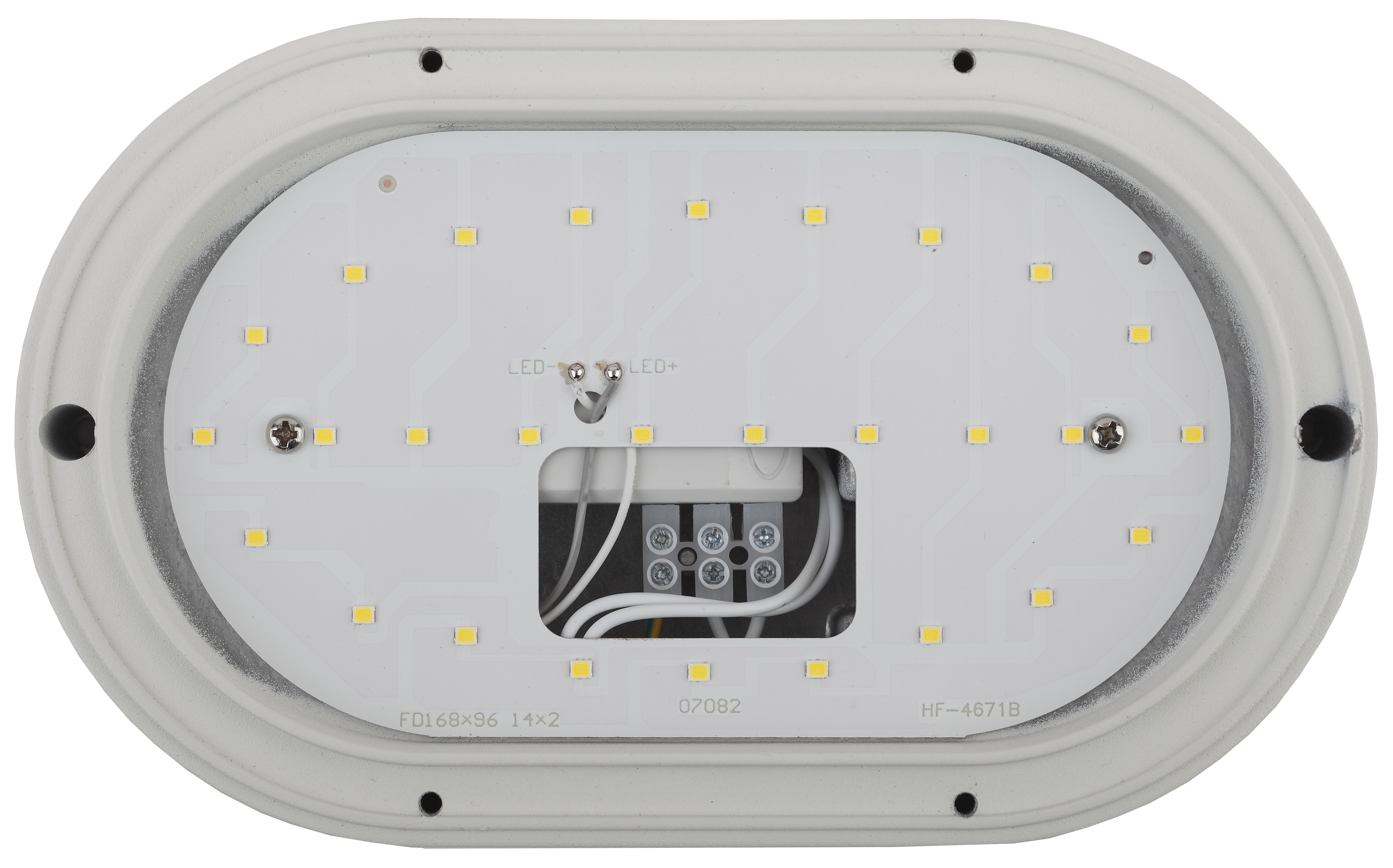 ЭРА Б0030242 SPB-7-12-O Светильник светодиодный ЖКХ антивандал. IP65 12Вт 1140лм 5000К 220x135x65 ОВАЛ