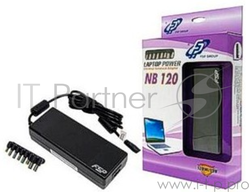 Блок питания FSP NB 120 автоматический 120W 18V-20V 8-connectors от бытовой электросети