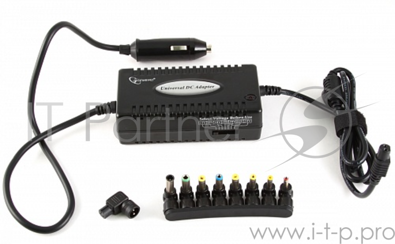 Аксессуар к ноутбуку Gembird NPA-DC1 {Адаптер питания NPA-DC1 12 В Универсальный д/ноутбуков 80Вт прикуривателя}