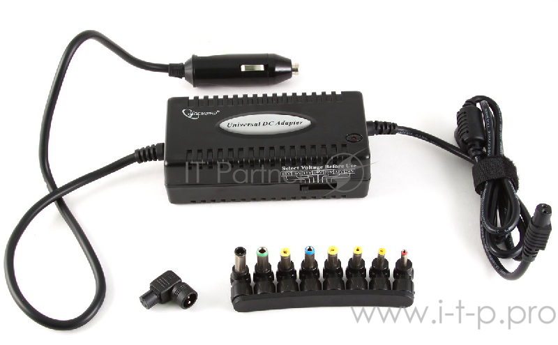 Аксессуар к ноутбуку Gembird NPA-DC1 {Адаптер питания NPA-DC1 12 В Универсальный д/ноутбуков 80Вт прикуривателя}
