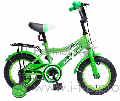 Велосипед Torrent Angel (детский, добавочные колёса,1скорость, колеса 12д, рама сталь) (12