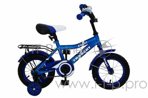 Велосипед Torrent Angel (детский, добавочные колёса,1скорость, колеса 12д, рама сталь) (12