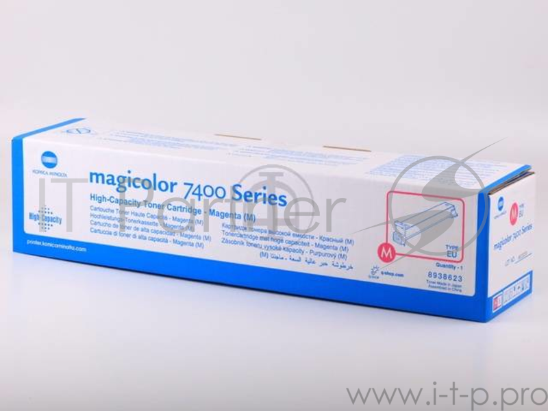 Расходные материалы Konica-Minolta 8938623 Картридж, Magenta {MagiColor 7450/7450 II}